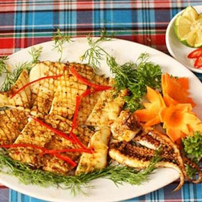 Mực nướng muối ớt