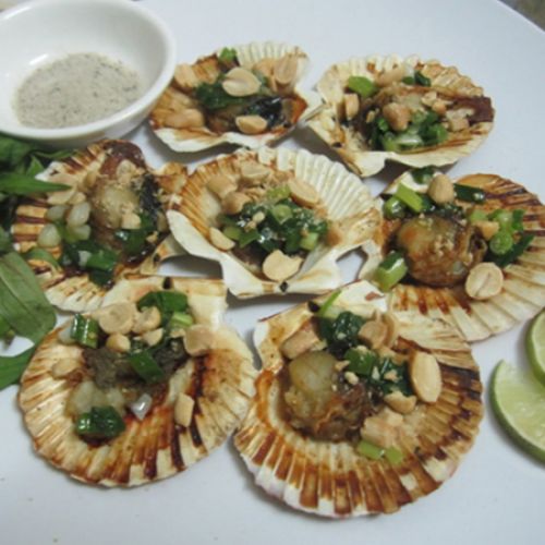 Sò điệp nướng