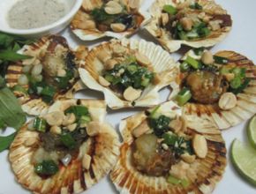 Sò điệp nướng