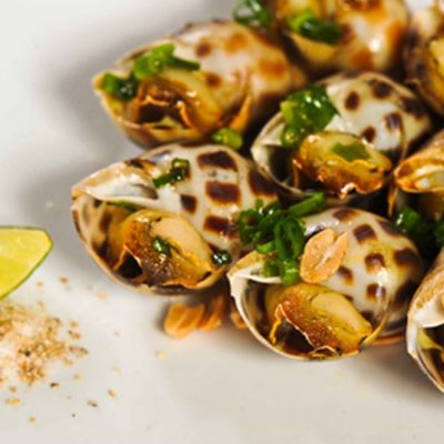 Ốc nhải nướng