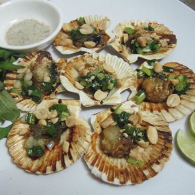 Sò điệp nướng